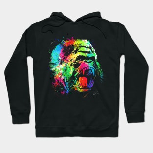 Technicolor Gorilla Hoodie